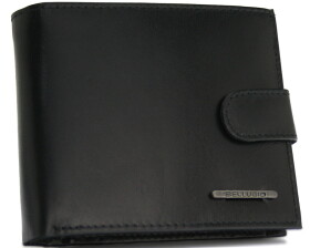 Luxusní pánská kožená peněženka Sulo, černá