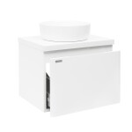 Koupelnová skříňka pod umyvadlo Naturel Ancona 60x46 cm bílá lesk ANCONA260BLD ANCONA260BLD