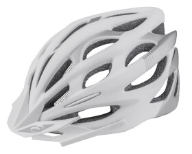 Dámská cyklistická přilba na kolo Etape Vesper, bílá/šedá mat (pro obvod hlavy velikost L/XL (58-61 cm))