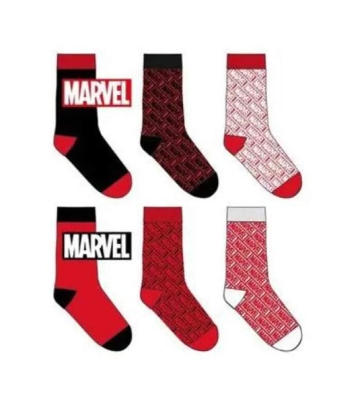 Marvel SVH3541 ponožky 3 Pack Mix barevné