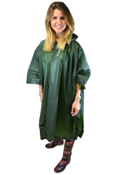 Poncho pro dospělé, Pidilidi, PL0064-14, khaki