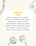 ELENYS Poklad z hlubin – prsten ze sterlingového stříbra 925 Velikost: Nastavitelná 52-60 mm