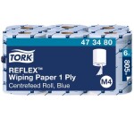 TORK 473480 Reflex papírová utěrka role se středovým odvijením 1 vrstvá modrá M4