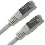 Neutralle Patch kabel FTP Cat.5e šedý / Patch kabel / RJ45 - RJ45 / 0,5 m / stíněný