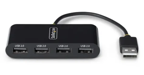 StarTech ST4200MINI2-USB-HUB / USB hub / 4 porty / USB 2.0 / černá (ST4200MINI2-USB-HUB)