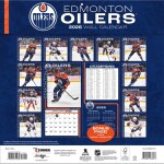 JF Turner Kalendář Edmonton Oilers NHL 2026 Wall Calendar