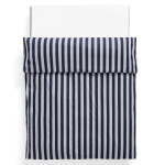 HAY Povlečení na peřinu Été Midnight Blue/Light Grey 140 × 200 cm, modrá barva, textil
