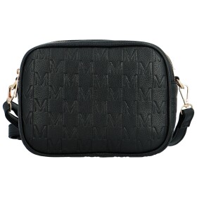 Stylová dámská koženková crossbody kabelka Ronda, černá
