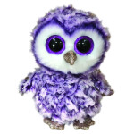 Beanie Boos MOONLIGHT - fialová sova 15 cm