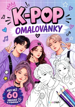 K-pop omalovánky - kolektiv autorů