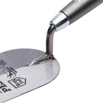 Zednická lžíce štukatérská, 120 mm nerez STALCO PERFECT S-73012