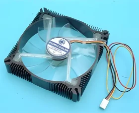 PRIMECOOLER PC-AB12025L12-4OL / Ventilátor / 120mm / 1800 rpm / 3-pin / LED oranžová (PC-AB12025L12-4OL)