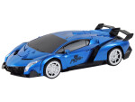 Mamido Auto Robot Transformers 2v1 na dálkové ovládání RC 1:10 modrá