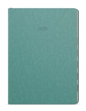 Denní diář 2026 Maxim B5 Tyrkysová