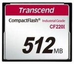 Transcend Compact Flash karta 512MB / pro průmyslové využití (TS512MCF220I)