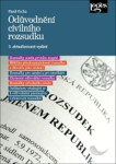 Odůvodnění civilního rozsudku, 3. vydání - Pavel Vrcha