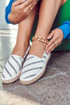 Dámské klasické espadrilky Big Star JJ274959 Bílé 36