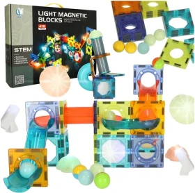 KIK Magnetická kuličková dráha 49 ks