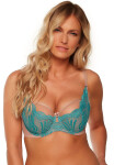 Gaia soft bra BS 1252 Reyna tyrkysová-mocca 75H