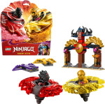 LEGO® NINJAGO® 71826 Bitevní balíček dračího Spinjitzu - LEGO® NINJAGO®