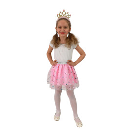 Dětský kostým - tutu sukně princezna s čelenkou