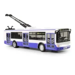 RAPPA Trolejbus který hlásí zastávky česky 28 cm modrá