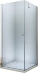 MEXEN/S - PRETORIA sprchový kout 75x90, transparent, chrom 852-075-090-01-00