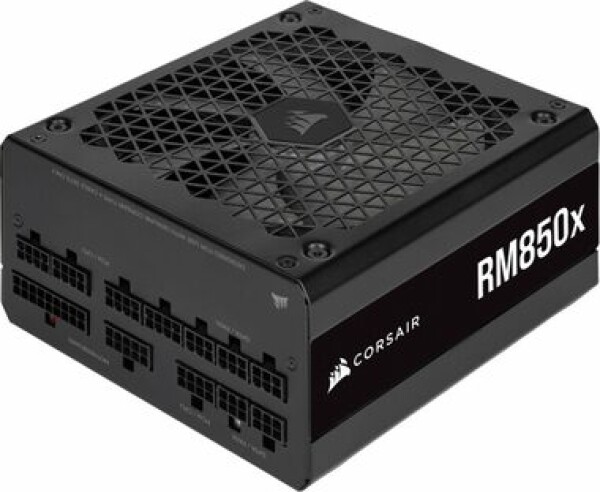 Corsair RM850x (2021) černá / 850W / 80PLUS Gold / Plně modulární / 135 mm / Aktivní PFC (CP-9020200-EU)