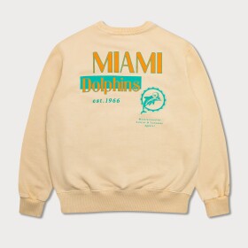 Lobster & Lemonade Pánská mikina Miami Dolphins NFL L&L '96 Classics Crewneck Sweater Velikost: S