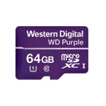 WD Purple MicroSDXC 64 GB / Paměťová karta / UHS-I U1 / Class 10 / R: 80 MB/s / W: 50 MB/s (0109-266)