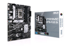 ASUS PRIME H770-PLUS D4 H770 LGA1700 4x DDR5 PCIEx16 2.5GLAN ATX (90MB1CU0-M0EAY0)