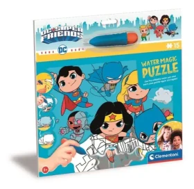 Clementoni PUZZLE s malováním vodou Water Magic: DC Super Friends