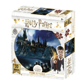 Harry Potter 3D puzzle - Bradavice v noci 500 dílků - 3D Puzzle SPA
