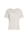 ICEBREAKER Wmns Mer 150 Tech Lite SS Relax V Neck Tee, Ecru Hthr velikost: L