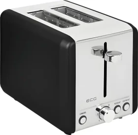 ECG ST 2708 Tradizione Nero černá / Topinkovač / dvouštěrbinový / 6 stupňů / rozmrazování / 780-925 W (100002073328)