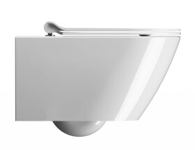 GSI - KUBE X závěsná WC mísa, Swirlflush, 36x55cm, bílá ExtraGlaze 941511
