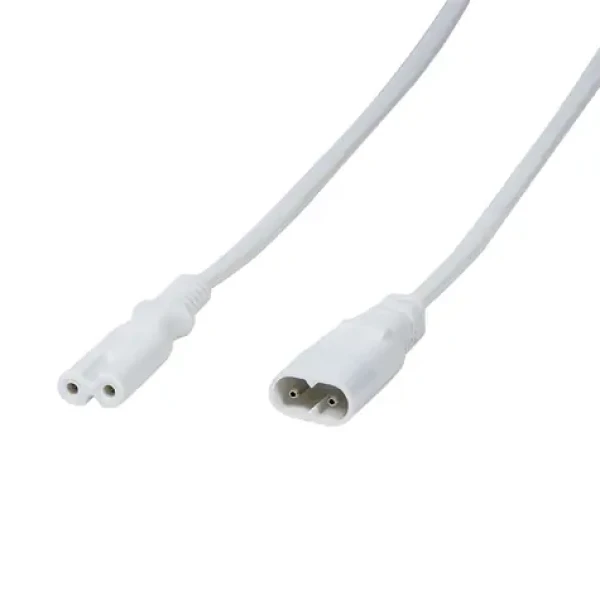 LogiLink Prodlužovací napájecí kabel C7-C8 bílá / Napájecí kabel / 2 m (CP132)