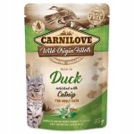 Carnilove Cat Pouch Duck Catnip 85g