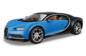 Maisto Kit Bugatti Chiron Modrá 1:24