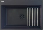 DEANTE - Magnetic černá - Granitový dřez, jednokomorový ZRM_N10B