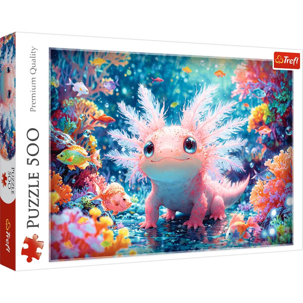 Puzzle Axolotl 500 dílků