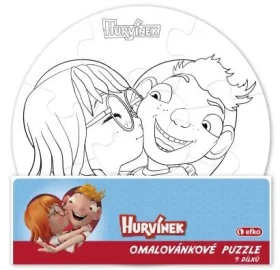 EFKO Puzzle Namaluj si sám: Hurvínek - kruh