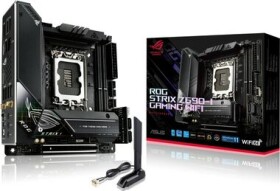 ASUS ROG STRIX Z690-I GAMING WIFI / Z690 / LGA 1700 / 2x DDR5 / PCIEx16 / 1x 2.5GLAN / Wi-Fi / mini-ITX (90MB1910-M0EAY0)