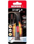 Vteřinové lepidlo Kores Power Glue Gel 3 g