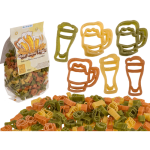 Těstoviny ve tvaru půllitru piva 250g.