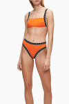 Vrchní díl plavek KW0KW00887-SCA oranžová Calvin Klein oranžová