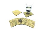 Harry Potter: Set podtácků - Pobertův plánek 4 ks (Marauders Map) - EPEE Merch - WOW Stuff