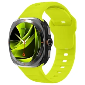 Mobile Origin Easy Strap Silicone silikonový řemínek pro Samsung Galaxy Watch Ultra 47mm žlutá (MO-SGWU-FYLW)