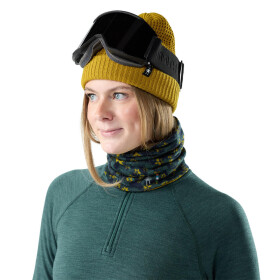 Unisex merino nákrčník SMARTWOOL Thermal Merino Reversible Neck Gaiter, Dark Teal Wild Blossom univerzální