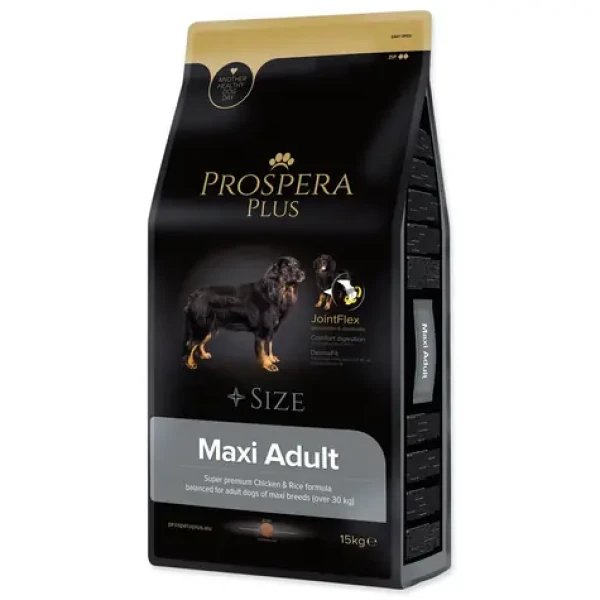 Prospera Plus Maxi Adult kuře s rýží 15kg / Granule pro dospělé psy (1514-10648)